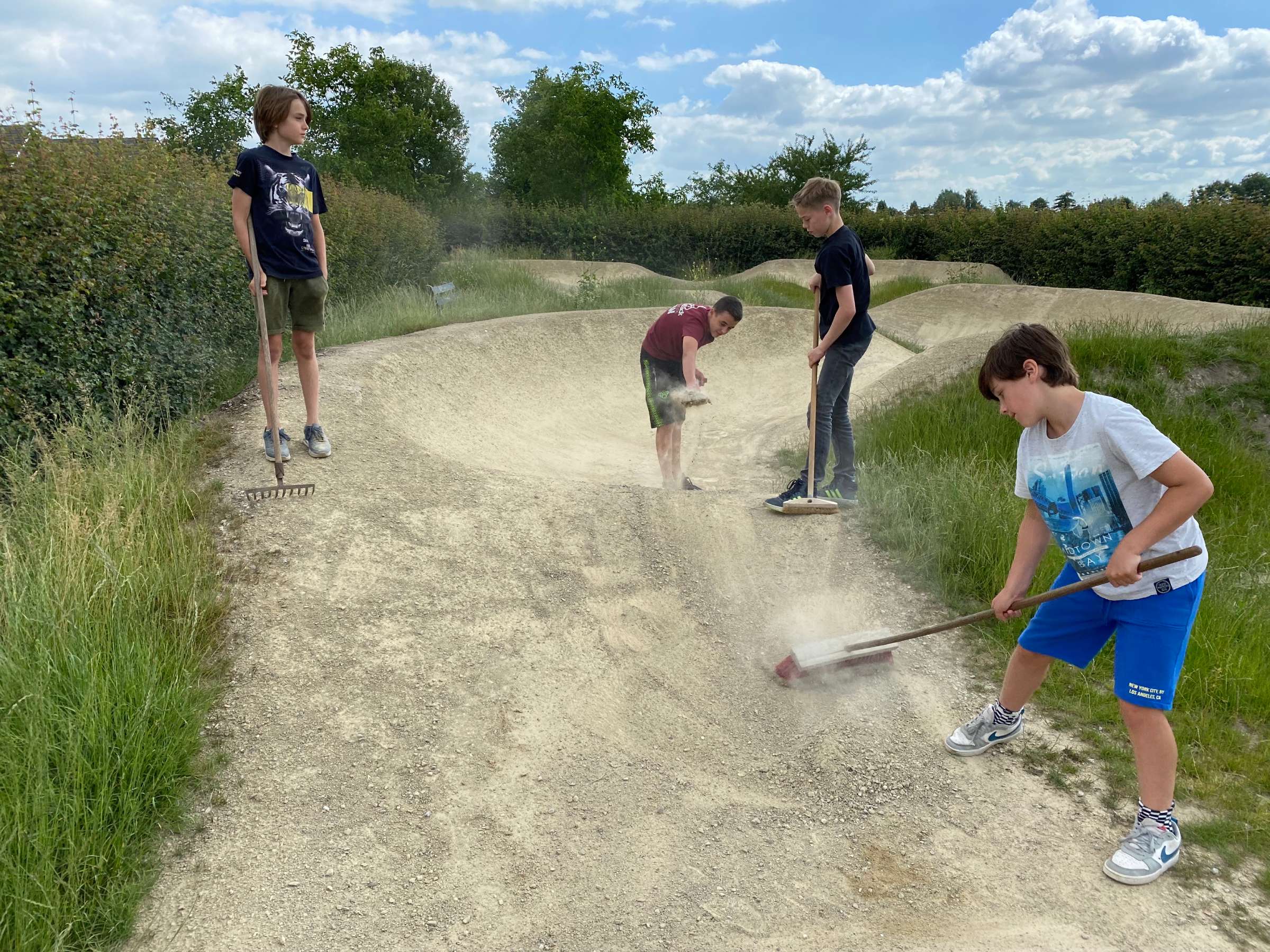 Onderhoud Pumptrack Vleuterweide